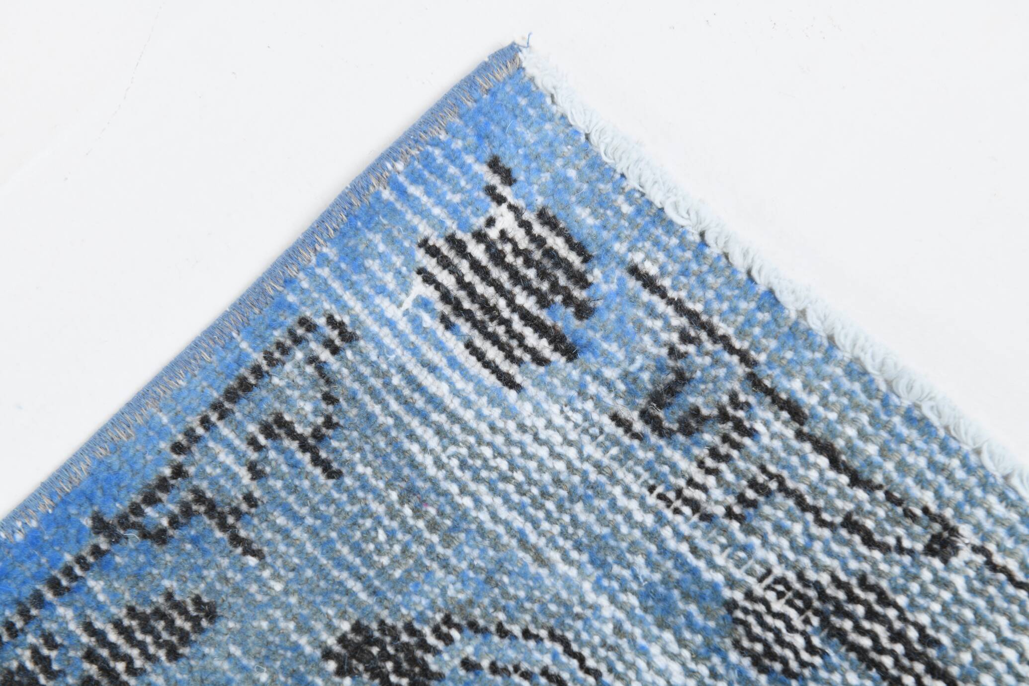 5x8 Shades Of Blue Soft Pastel Vintage Rug, 155x252Cm SK 4004