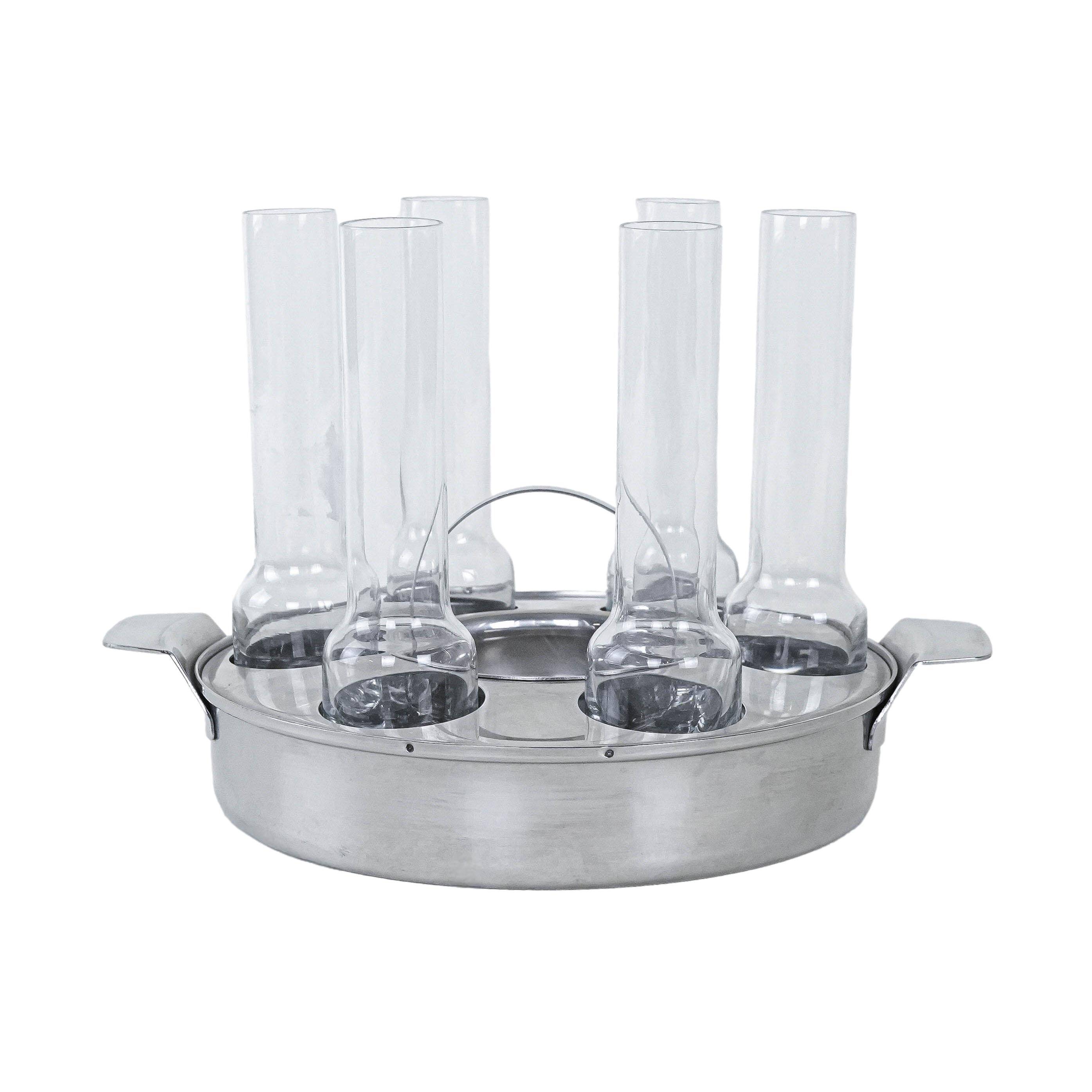 Serving set, Italian design, 1970s, made in Italy