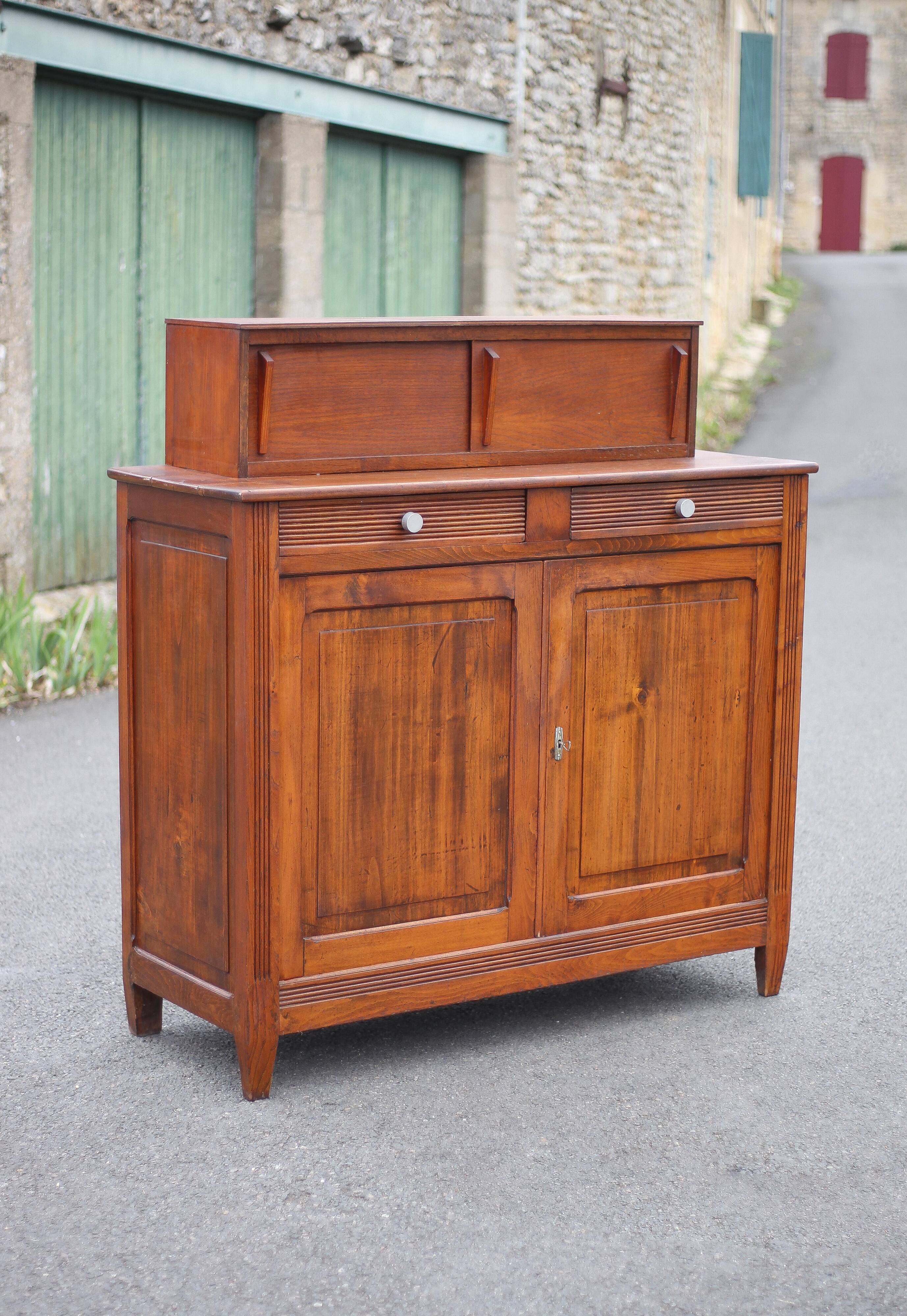 Vintage wooden furniture, sideboard, storage furniture, kitchen furniture, buffet