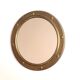 Round brass porthole mirror, 60s
