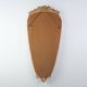 20th Century Louis XV style mirror “VM Belgium” in gilt wood