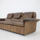 1980s De Sede Brown Leather Sofa, Switzerland