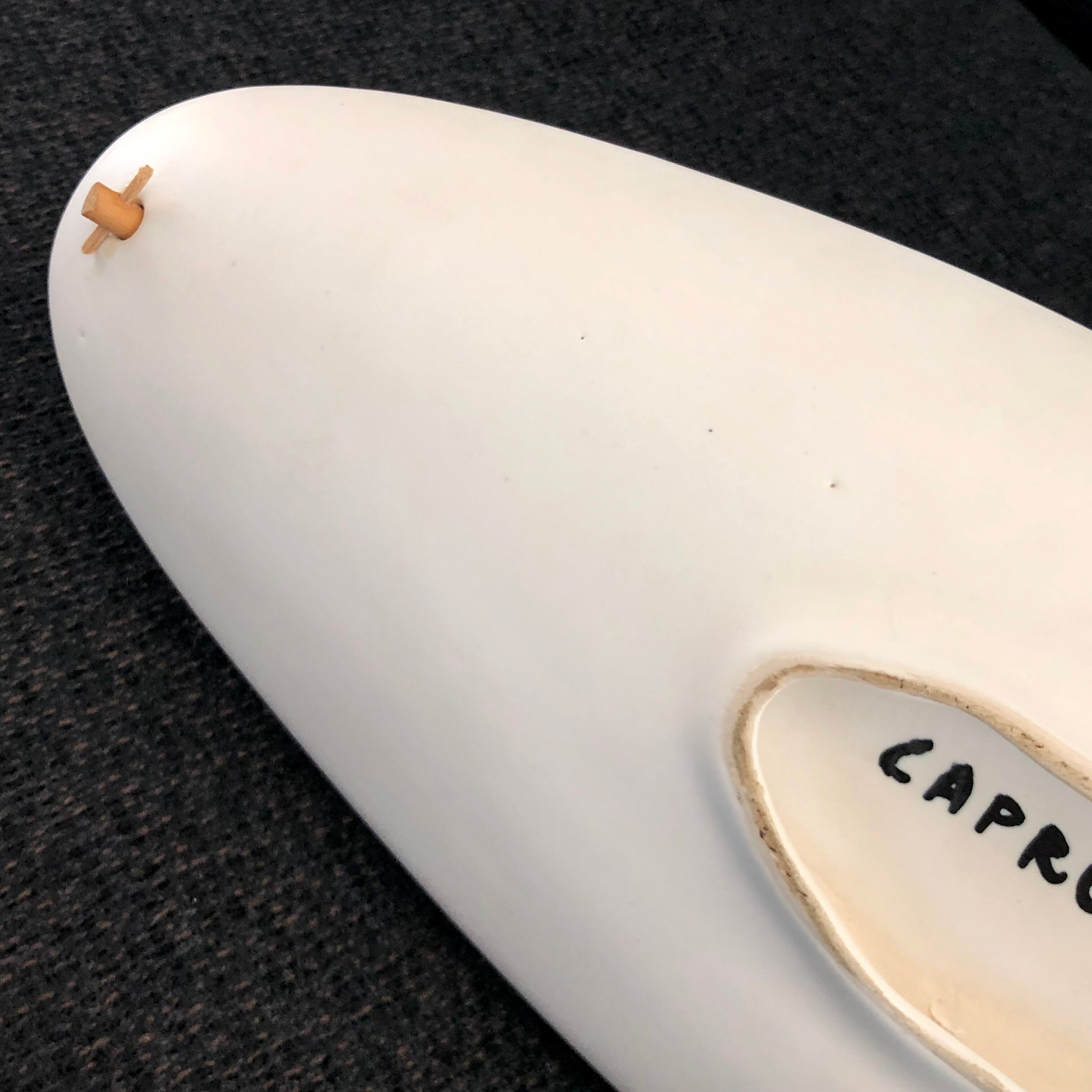 Ceramic pocket empty by Roger Capron, France 1950