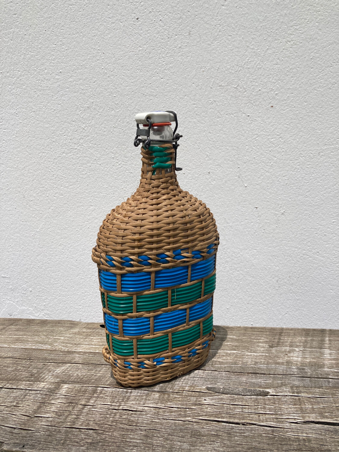 Bottle scoubidou 70 heavy braided rattan