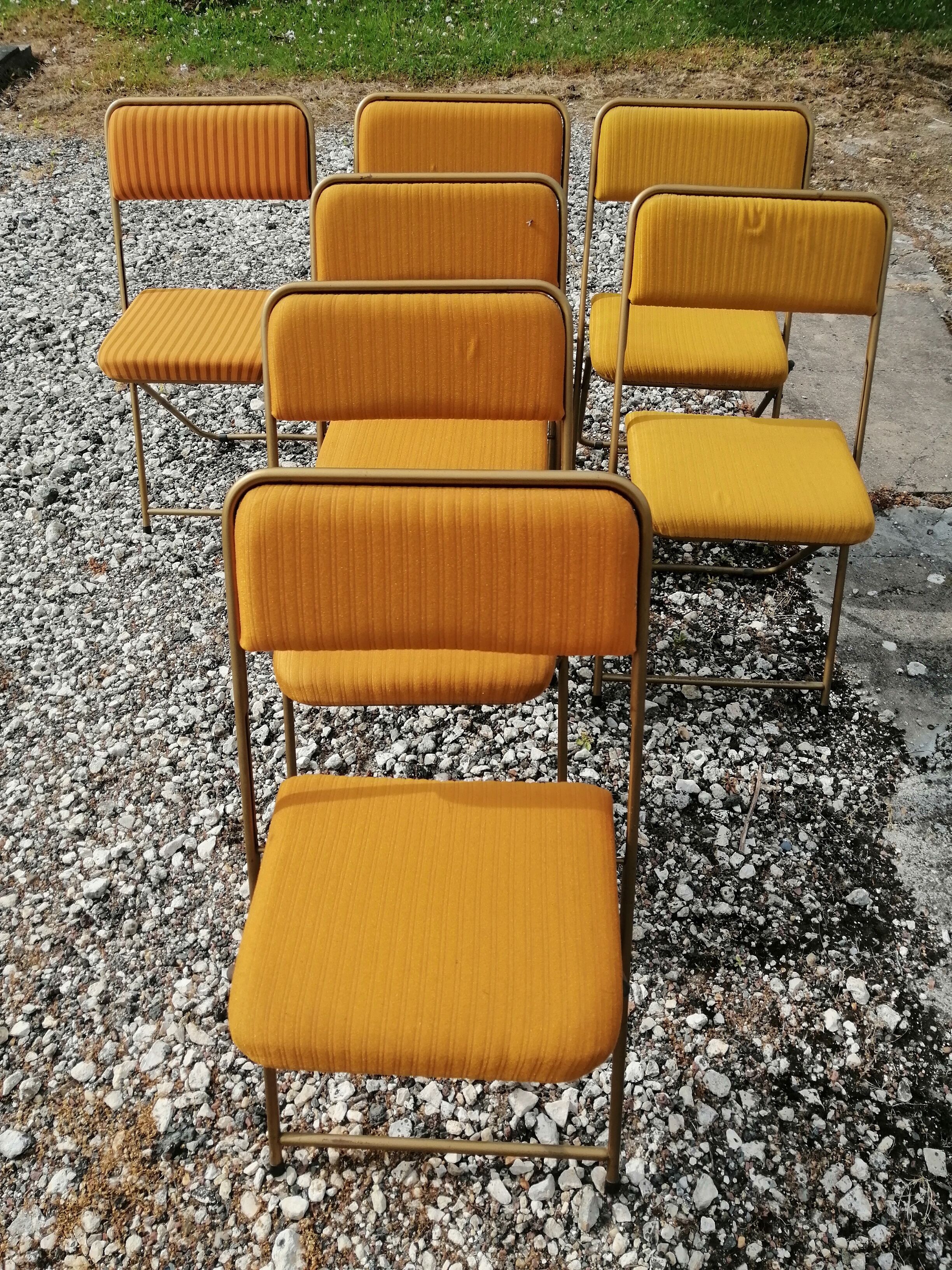7 chaises lafuma