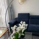 Harvey Guzzini adjustable arc lamp 1960