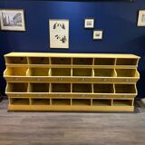 Painted seed merchant's shop furniture