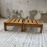 End stools for sofas pine mountain furniture 1960