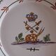 Slightly hollow dish with wavy edge in very good condition from Nevers.
