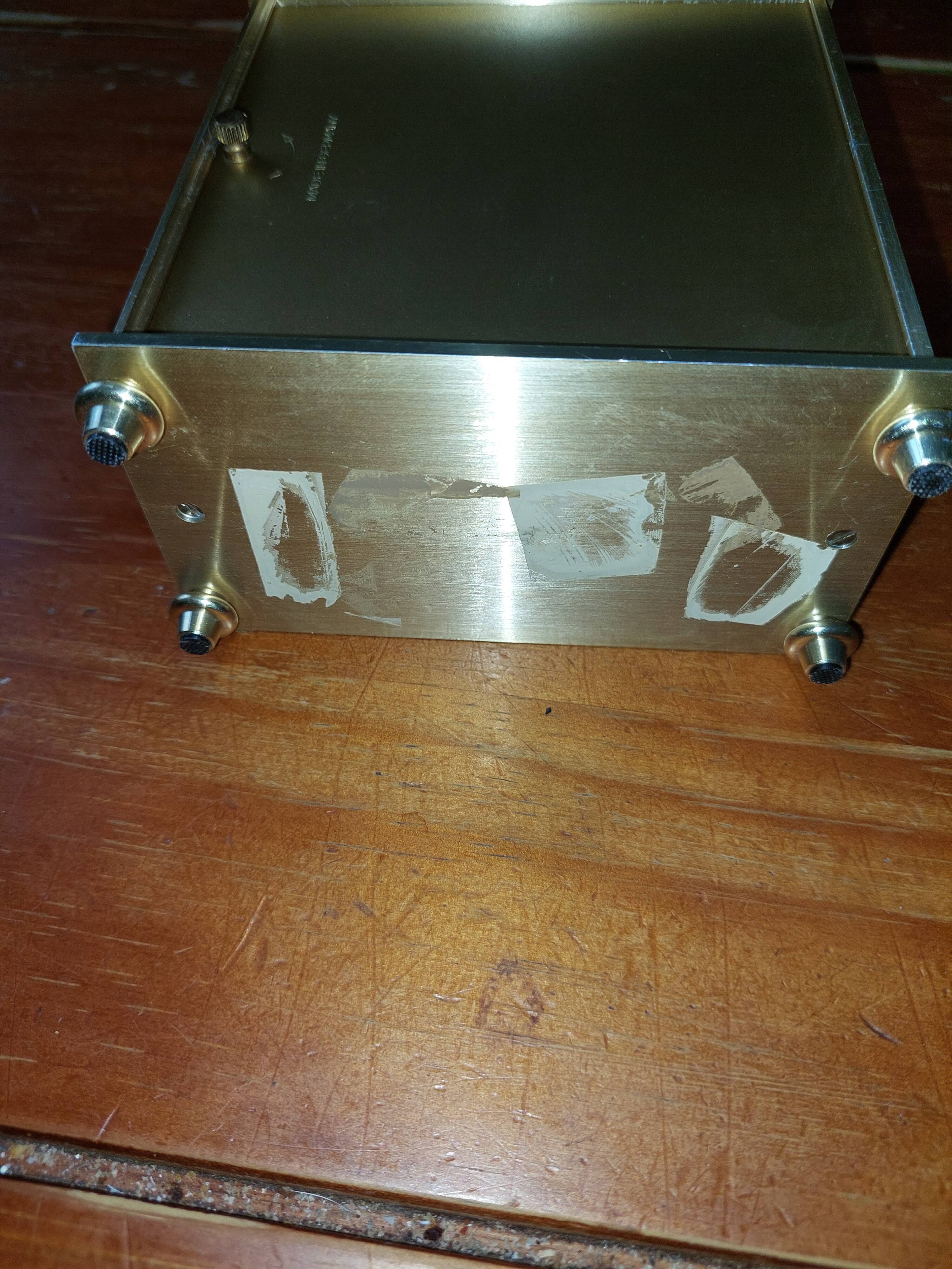 Pendulum to install junghans astra quartz brass