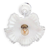 Vintage opaline pendant light