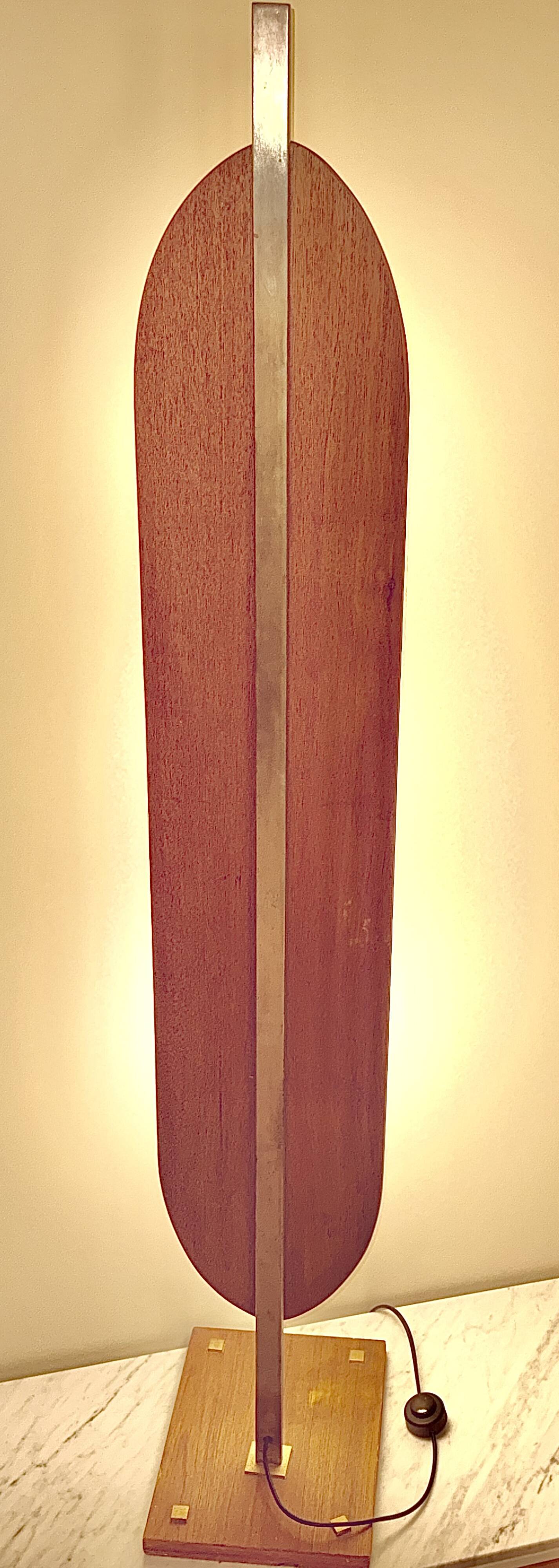 Surf Board Floor Lamp by Goffredo Reggiani - Icons of Vintage Design - Renovated