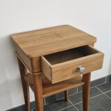 1940s oak side table
