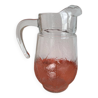 Vintage glass pitcher/carafe