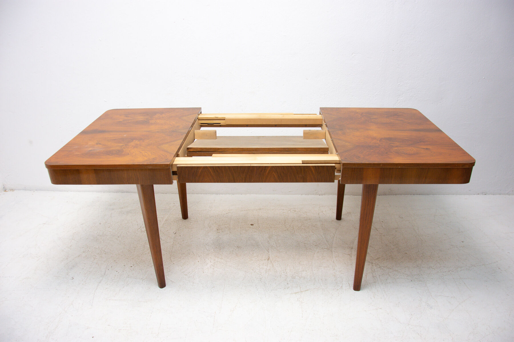 Adjustable dining table by Jindřich Halabala, 1950s