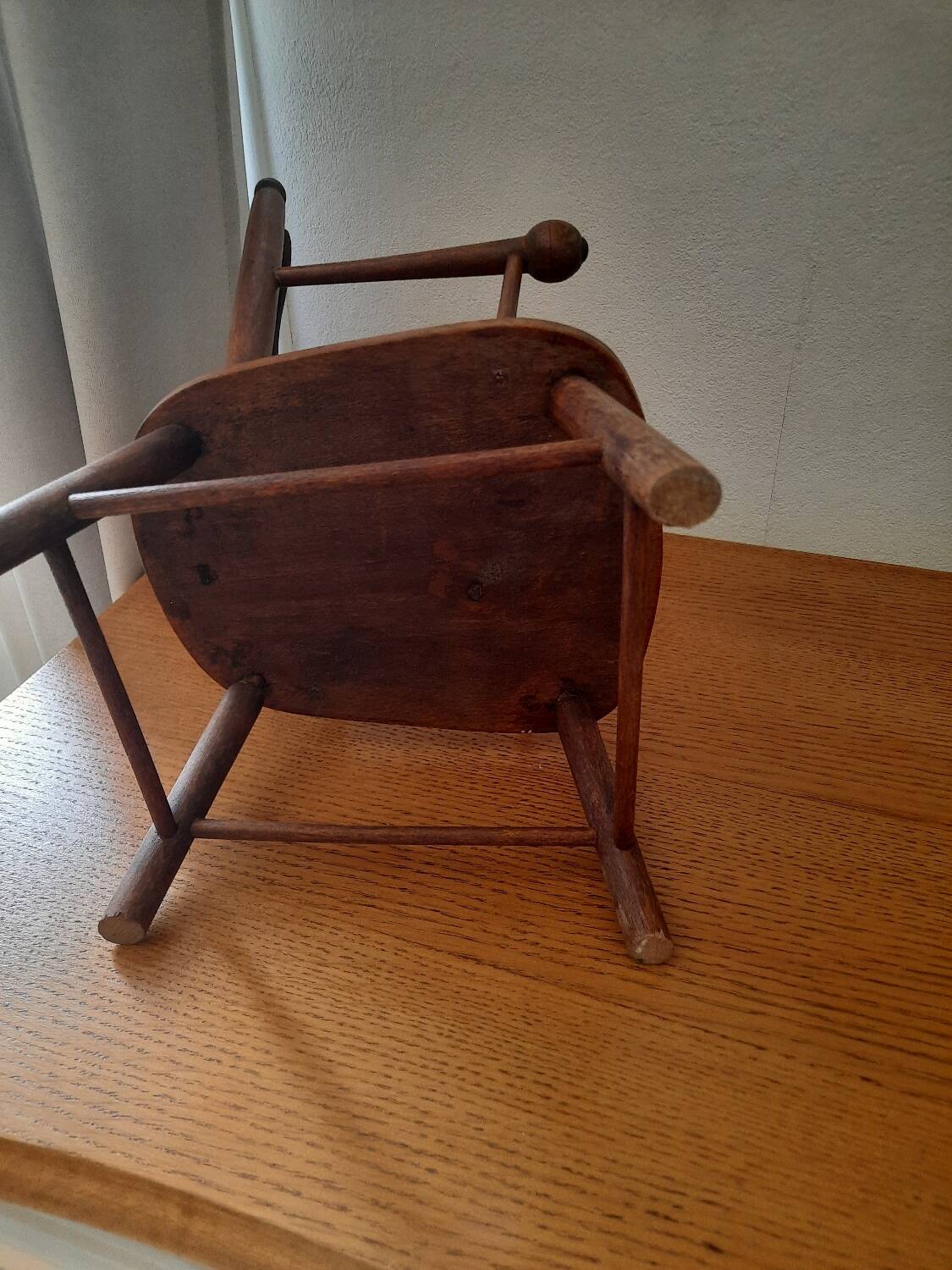 Old doll chair