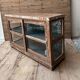 glazed teak buffet with original patina