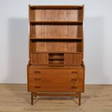 Mid-Century Teak Shelf by Johannes Sorth for Bornholm, Denmark, 1960s