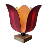Vintage lotus flower lamp