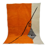 Handmade moroccan berber carpet 300 x 196 cm