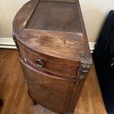 Louis XVI Style Half-Moon Chest of Drawers with Marquetry