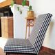 Vintage gingham armchair