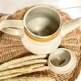 Vintage stoneware teapot