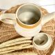 Vintage stoneware teapot