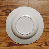 Vintage golden hollow plates