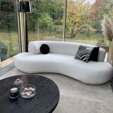 Banana sofa in French terry fabric