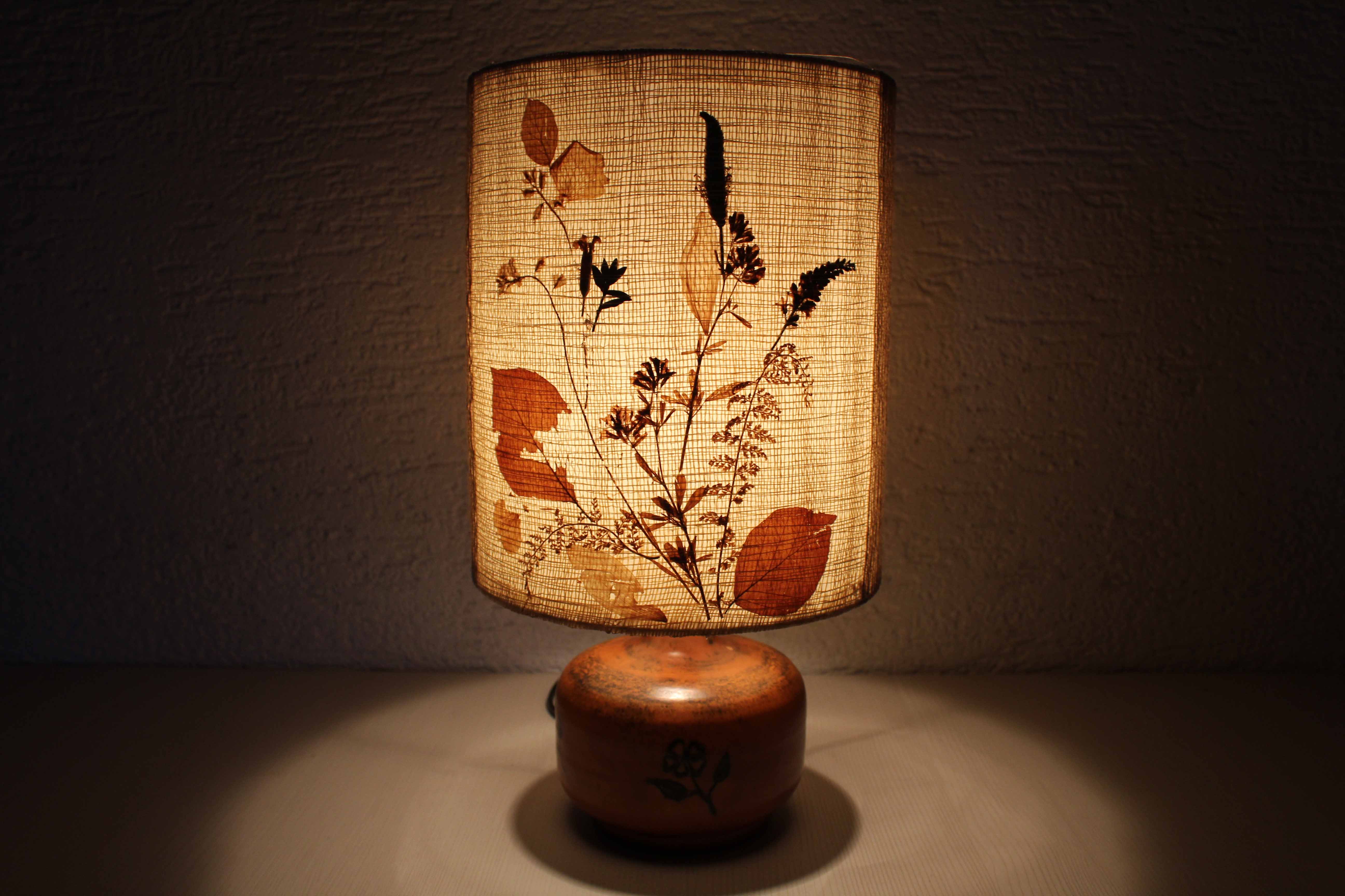 Ceramic table lamp by Jacques Blin