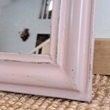Louis Philippe powder pink mirror