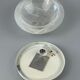 60s 70s Peill & Putzler Germany Plafoniere ceiling lamp glass space design