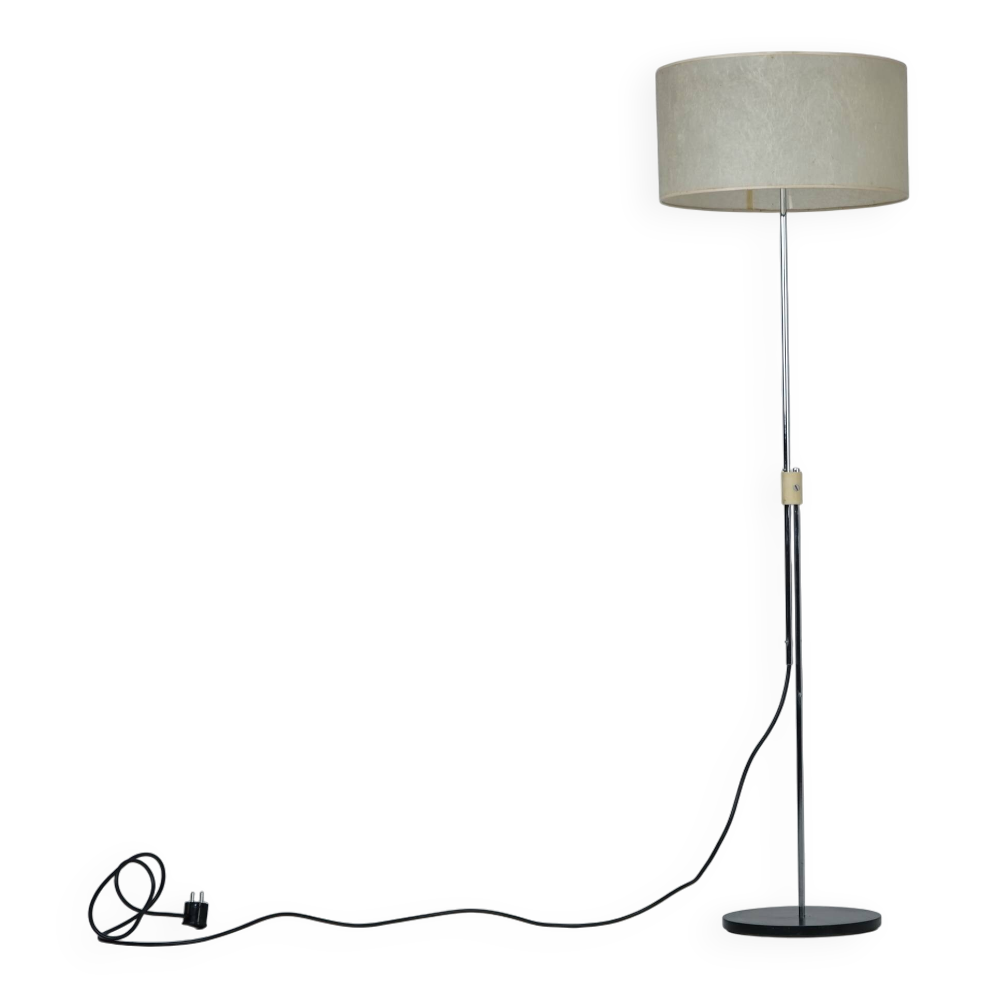 Height-adjustable floor lamp by Stiegler Marbach, 1960s.