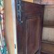 Louis XIII style retractable buffet, solid wood