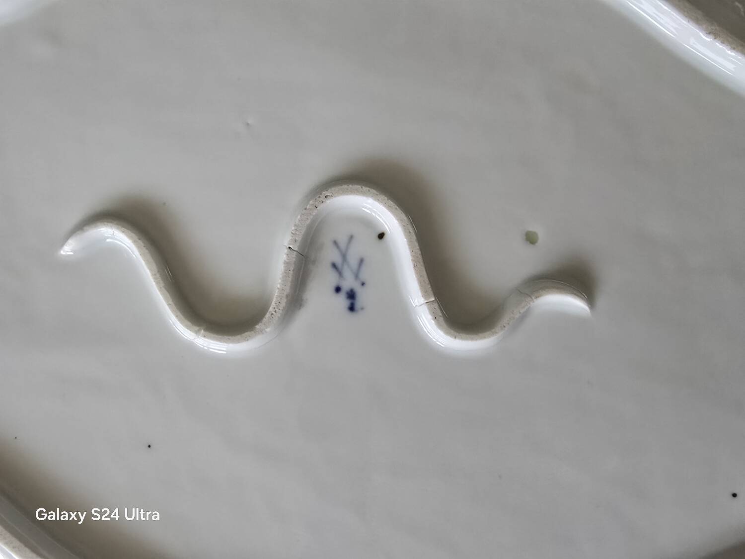 Large Meissen plate