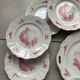 Dessert service 13 pieces porcelain