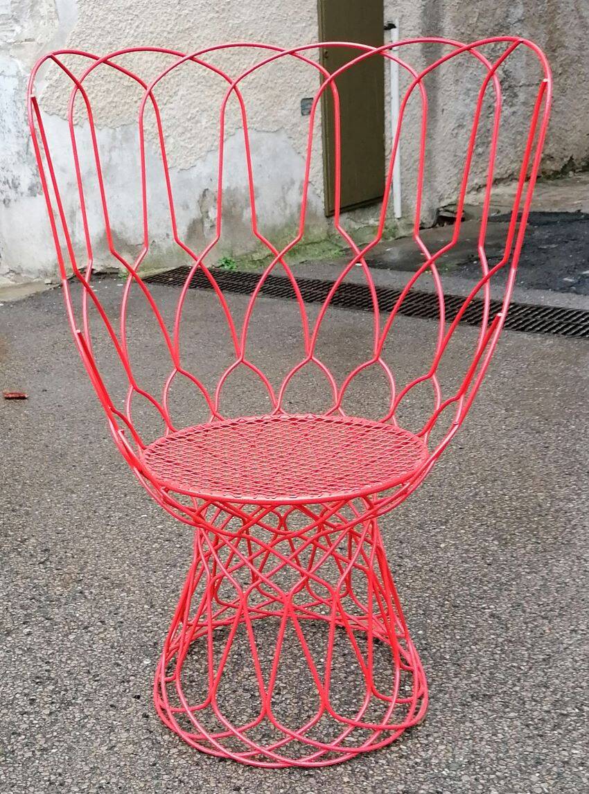 Sumptuous Arabesque Garden Armchair Contemporary Art Design Clin d’Oeil