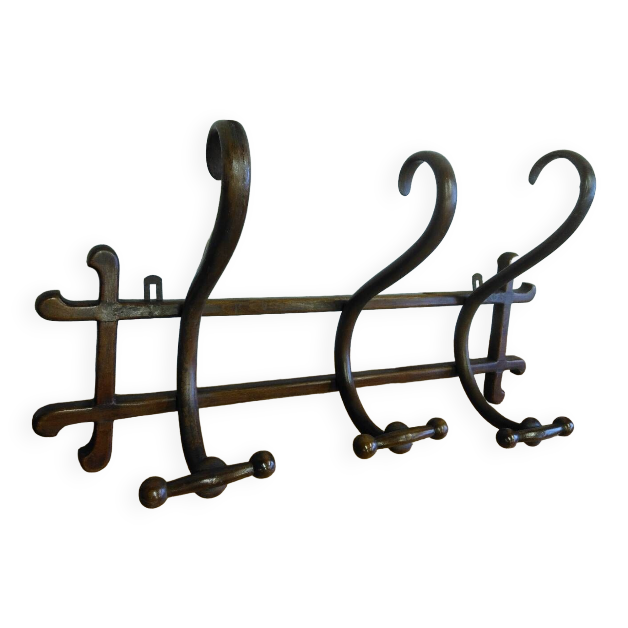 Thonet wall coat rack