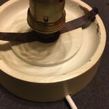 60'S vintage orange opaline lamp