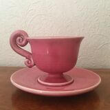 Lot of 5 cups and under ceramic cups 60-70 years