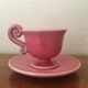 Lot of 5 cups and under ceramic cups 60-70 years