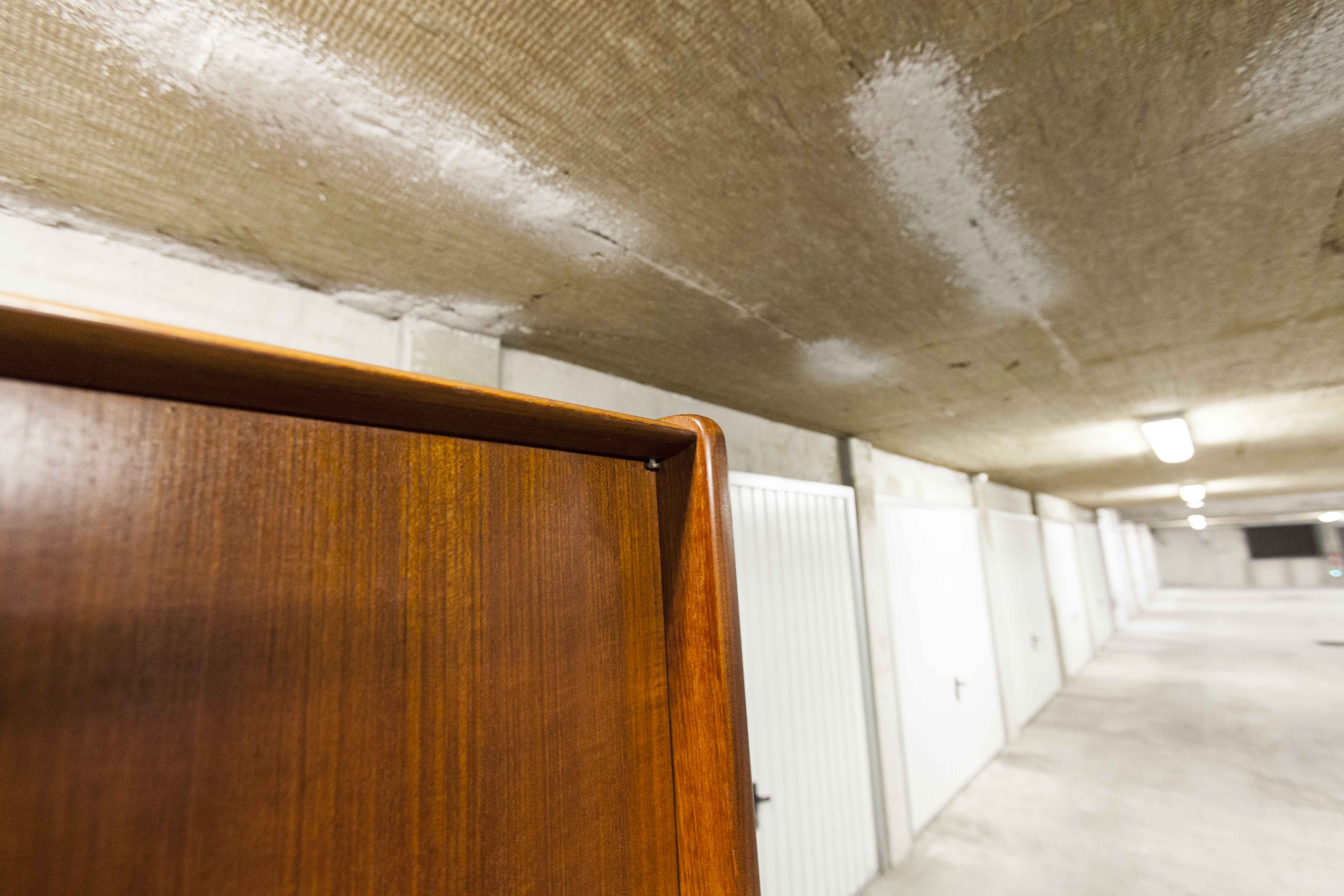 Scandinavian wardrobe 1960 Simat teak