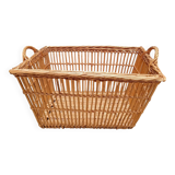 Laundry Basket - Vintage Rattan Wicker Chest