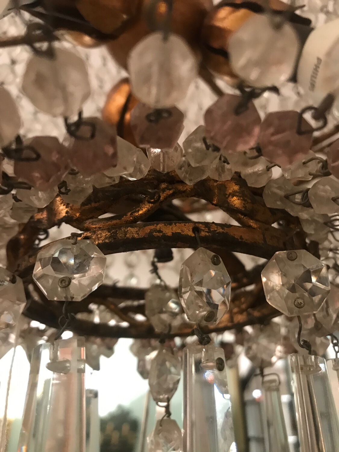 Crystal hot air balloon chandelier