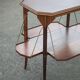 Wooden flap service, tea trolley, bar, living room furniture, vintage service, kitchen, decoration