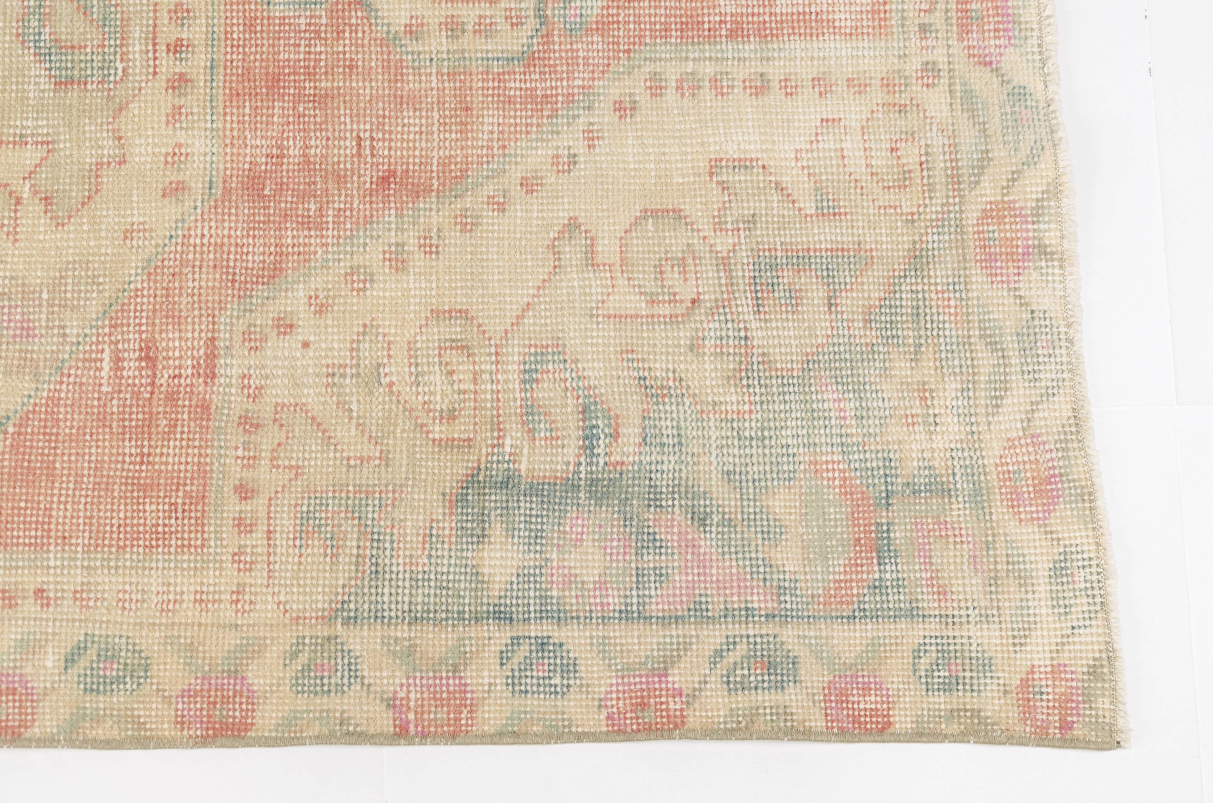 Floral Handknotted Area Carpet