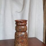 Pitcher in chamotte stoneware
