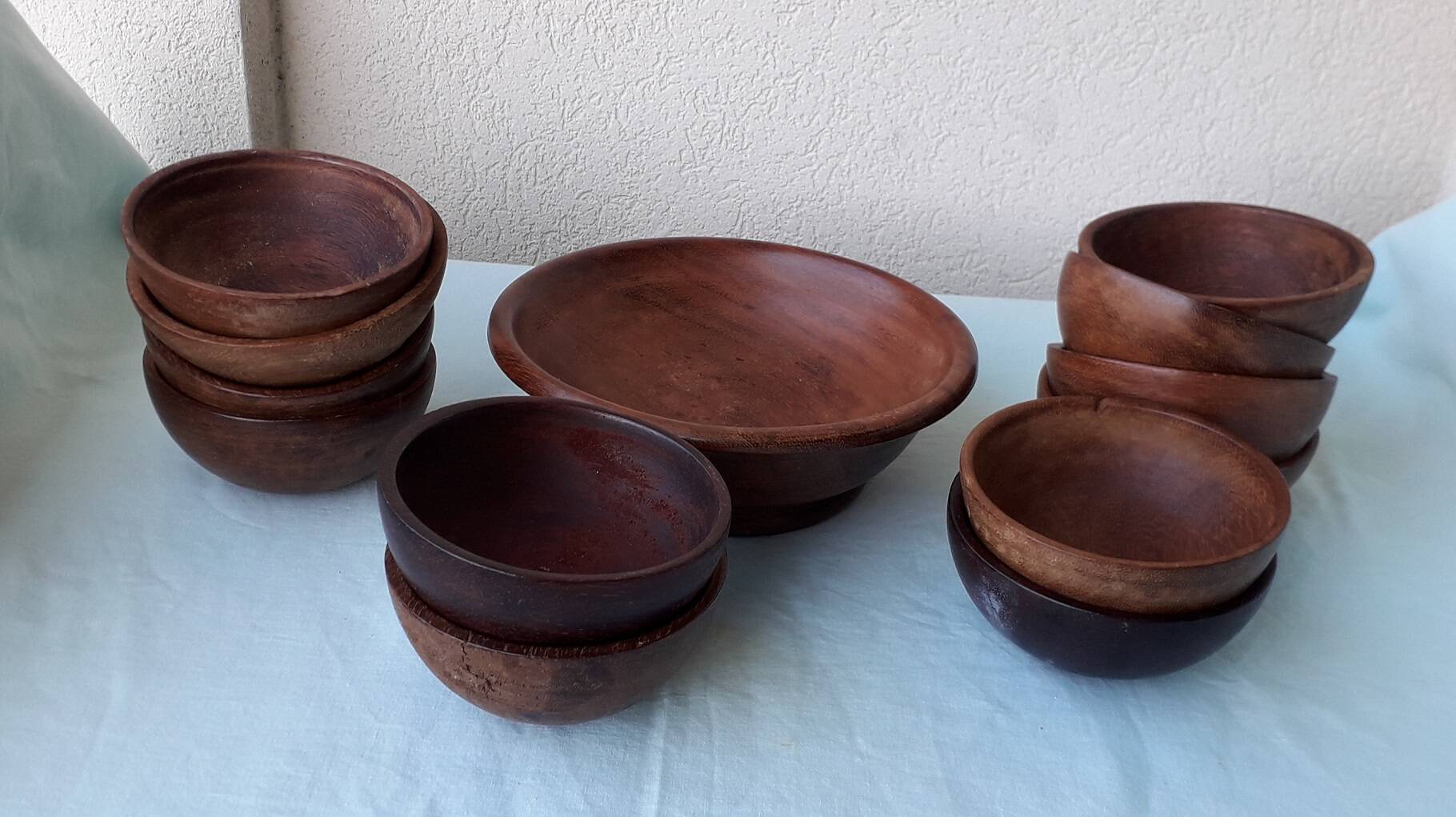 Set à apéritif en bois
