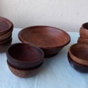 Set à apéritif en bois